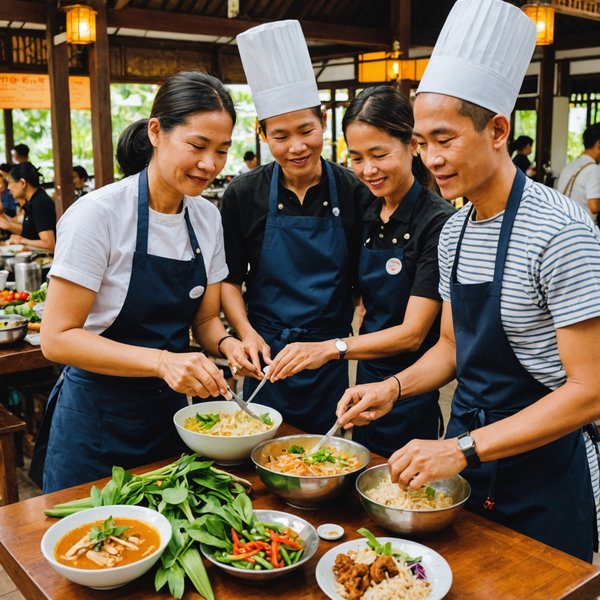 Où trouver des cours de cuisine thaïlandaise gratuits à Chiang Mai?