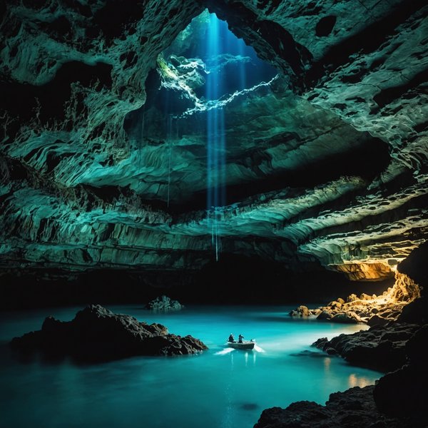 Comment organiser une croisière pour explorer les grottes marines bioluminescentes à Porto Rico?